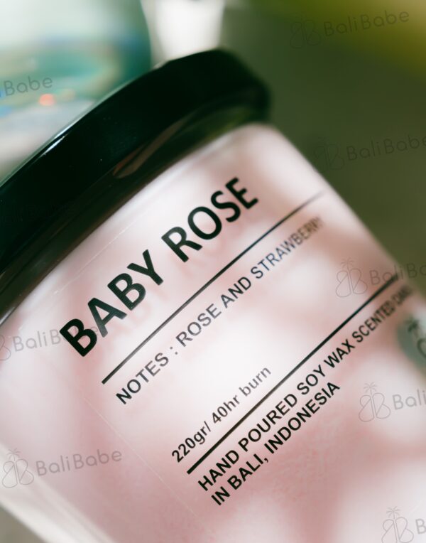 Baby Rose Candles