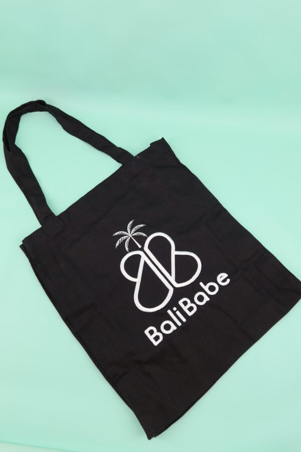 Black BaliBabe Tote Bag